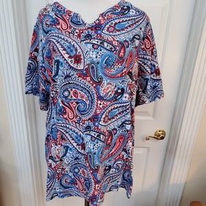 CJ Banks red, white, blue t-shirt